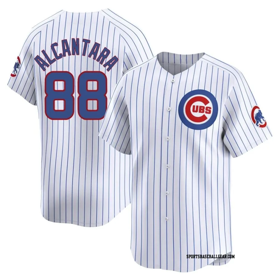 Kevin Alcantara Men's Chicago Cubs White Limited Home Jersey