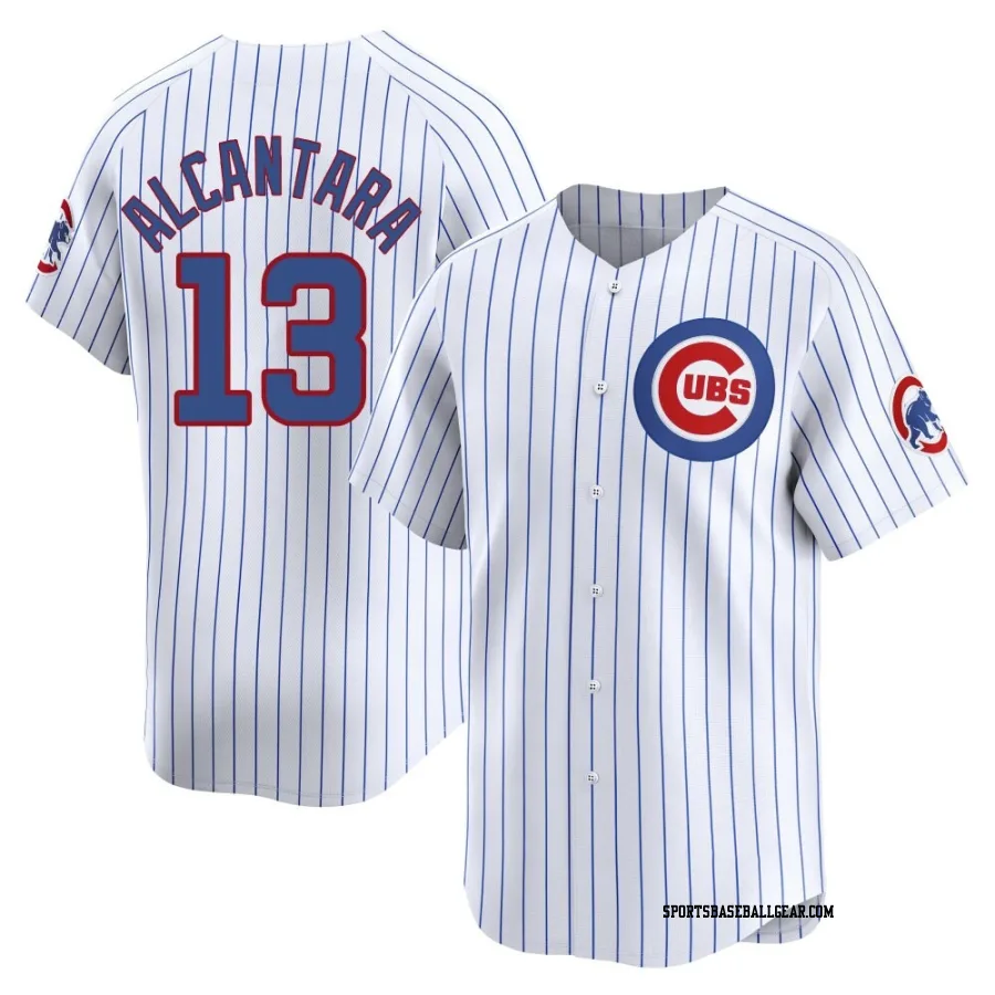 Kevin Alcantara Men's Chicago Cubs White Limited Home Jersey