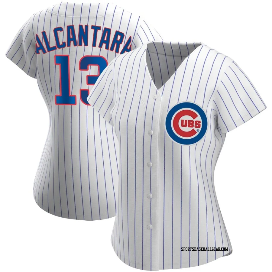 Kevin Alcantara Women's Chicago Cubs White Authentic Home Jersey