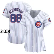 Kevin Alcantara Women's Chicago Cubs White Limited Home Jersey