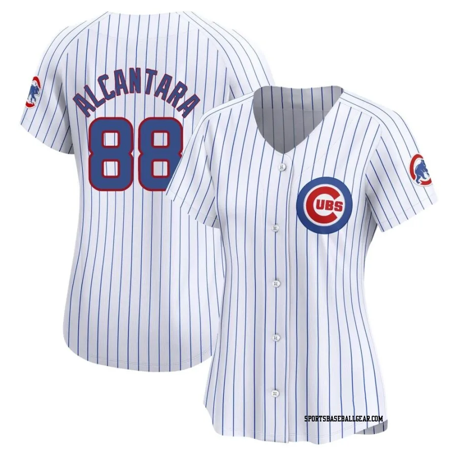 Kevin Alcantara Women's Chicago Cubs White Limited Home Jersey