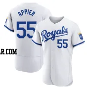 Kevin Appier Men's Kansas City Royals White Authentic 2022 Home Jersey