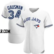 Kevin Gausman Men's Toronto Blue Jays White Authentic Home Jersey