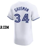 Kevin Gausman Men's Toronto Blue Jays White Elite Home Jersey