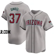 Kevin Ginkel Men's Arizona Diamondbacks Gray Limited Away Jersey