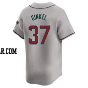 Kevin Ginkel Men's Arizona Diamondbacks Gray Limited Away Jersey