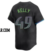 Kevin Kelly Youth Tampa Bay Rays Charcoal Limited 2024 City Connect Jersey