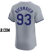 Kevin Kiermaier Men's Los Angeles Dodgers Gray Elite Road Jersey