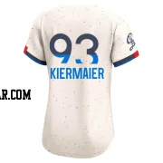 Kevin Kiermaier Women's Los Angeles Dodgers Cream Limited 2024 City Connect Jersey