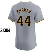 Kevin Kramer Men's Pittsburgh Pirates Gray Elite Road Jersey