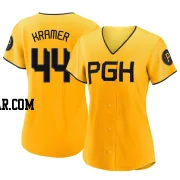 Kevin Kramer Women's Pittsburgh Pirates Gold Replica 2023 City Connect Jersey