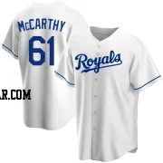 Kevin McCarthy Youth Kansas City Royals White Replica Home Jersey