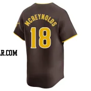 Kevin Mcreynolds Men's San Diego Padres Brown Limited Away Jersey