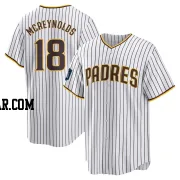 Kevin Mcreynolds Men's San Diego Padres White Replica 2024 World Tour Seoul Series Home Jersey