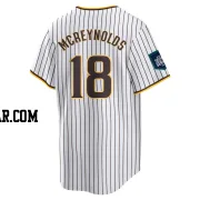 Kevin Mcreynolds Men's San Diego Padres White Replica 2024 World Tour Seoul Series Home Jersey