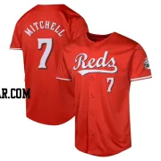 Kevin Mitchell Men's Cincinnati Reds Red Limited Alternate Jersey