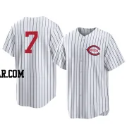 Kevin Mitchell Men's Cincinnati Reds White Replica 2022 Field Of Dreams Jersey