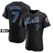 Kevin Mitchell Men's New York Mets Black Authentic 2022 Alternate Jersey