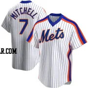 Kevin Mitchell Men's New York Mets White Replica Home Cooperstown Collection Jersey