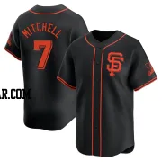 Kevin Mitchell Men's San Francisco Giants Black Limited Alternate Jersey