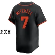 Kevin Mitchell Men's San Francisco Giants Black Limited Alternate Jersey