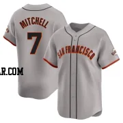 Kevin Mitchell Men's San Francisco Giants Gray Limited Away Jersey