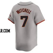 Kevin Mitchell Men's San Francisco Giants Gray Limited Away Jersey