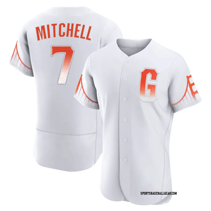 Kevin Mitchell Men's San Francisco Giants White Authentic 2021 City Connect Jersey