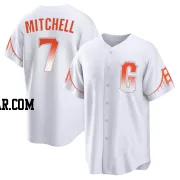 Kevin Mitchell Men's San Francisco Giants White Replica 2021 City Connect Jersey