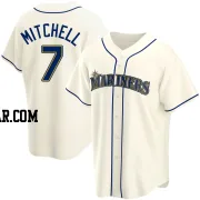 Kevin Mitchell Men's Seattle Mariners Cream Replica Alternate Jersey