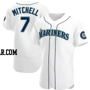 Kevin Mitchell Men's Seattle Mariners White Authentic Home Jersey