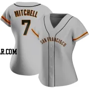 Kevin Mitchell Women's San Francisco Giants Gray Authentic Road Jersey