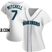 Kevin Mitchell Women's Seattle Mariners White Authentic Home Jersey