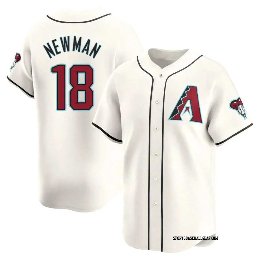 Kevin Newman Men's Arizona Diamondbacks White Limited Home Jersey