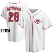 Kevin Newman Men's Cincinnati Reds White Replica Home Jersey