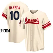 Kevin Newman Men's Los Angeles Angels Cream Replica 2022 City Connect Jersey