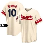 Kevin Newman Youth Los Angeles Angels Cream Replica 2022 City Connect Jersey