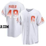 Kevin Padlo Men's San Francisco Giants White Replica 2021 City Connect Jersey