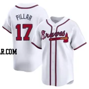 Kevin Pillar Men's Atlanta Braves White Limited Home Jersey