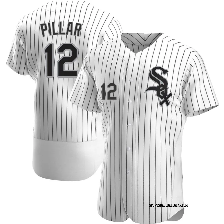 Kevin Pillar Men's Chicago White Sox White Authentic Home Jersey