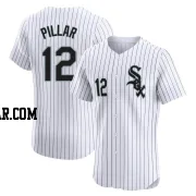 Kevin Pillar Men's Chicago White Sox White Elite Home Jersey