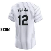 Kevin Pillar Men's Chicago White Sox White Elite Home Jersey