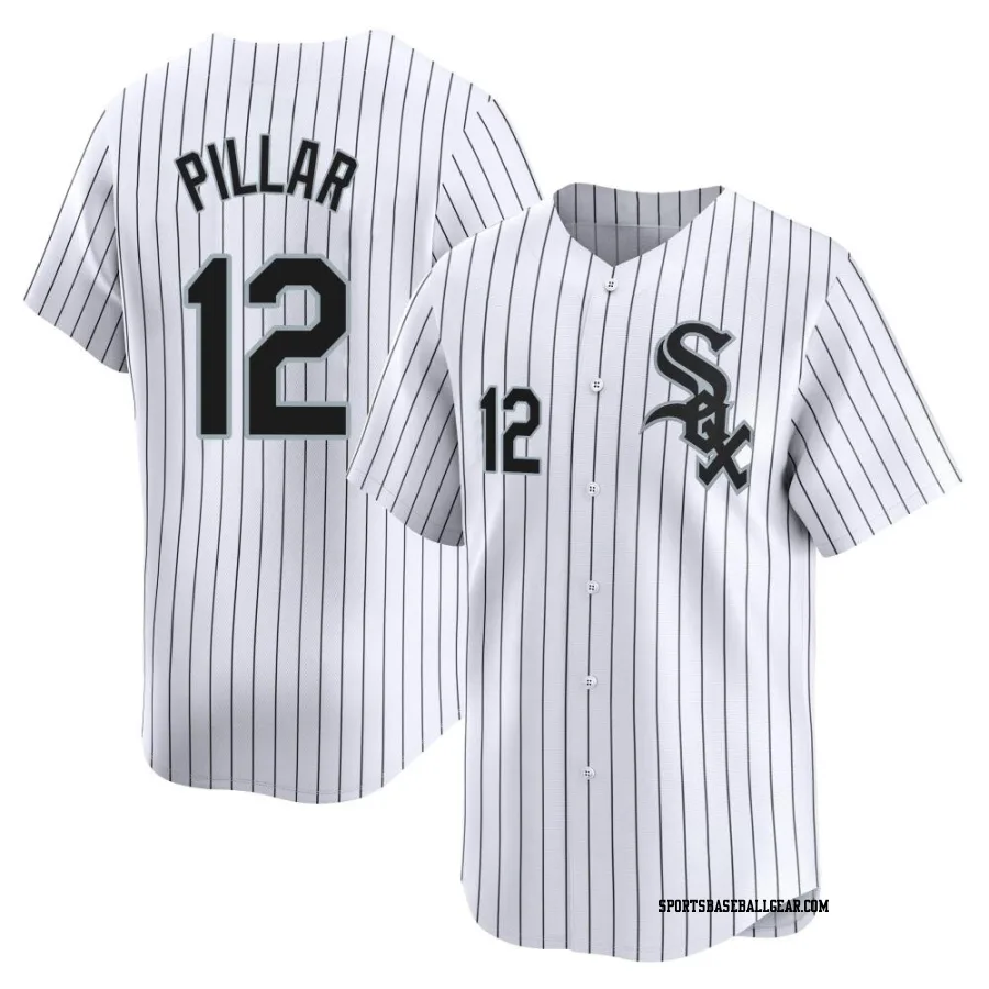 Kevin Pillar Youth Chicago White Sox White Limited Home Jersey