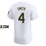 Kevin Smith Men's Oakland Athletics White Elite Home Jersey