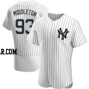 Keynan Middleton Men's New York Yankees White Authentic Home Jersey