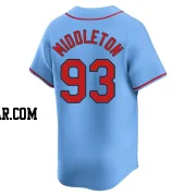 Keynan Middleton Men's St. Louis Cardinals Light Blue Limited Alternate Jersey