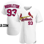 Keynan Middleton Men's St. Louis Cardinals White Authentic Home Jersey