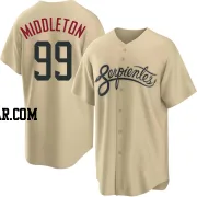 Keynan Middleton Youth Arizona Diamondbacks Gold Replica 2021 City Connect Cool Base Jersey