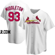 Keynan Middleton Youth St. Louis Cardinals White Replica Home Jersey