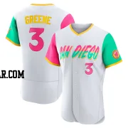 Khalil Greene Men's San Diego Padres White Authentic 2022 City Connect Jersey